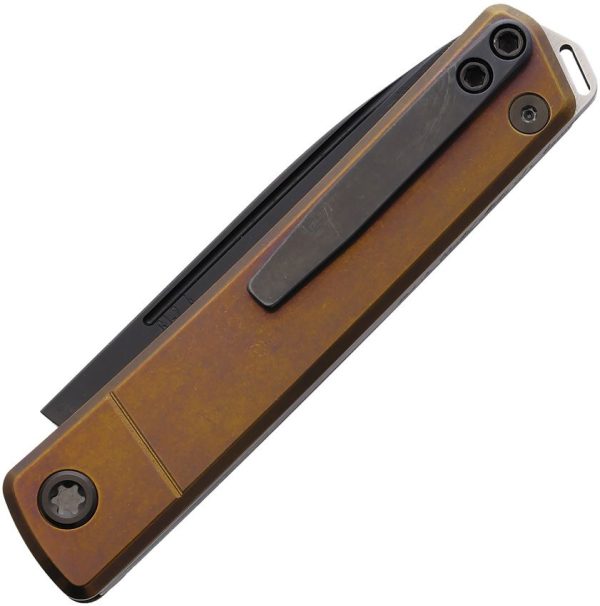 Medford Gentleman Jack 2 Bronze Tanto Folding Knife S45VN