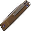 Medford Gentleman Jack S45VN Bronze Folding Knife USA Made
