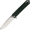 Medford M-48 Framelock Green S45VN Folding Knife USA Made