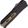 Medford Auto Merc-1 OTF Tanto Bronze Hardware