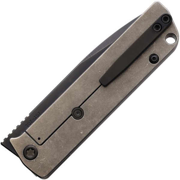 Medford Antik Framelock S45VN DLC Folding Knife Titanium