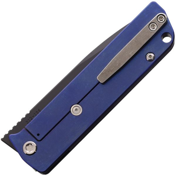 Medford Antik Framelock S45VN DLC Flame Folding Knife USA