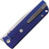 Medford Antik Framelock S35VN Blue Titanium Folding Knife USA