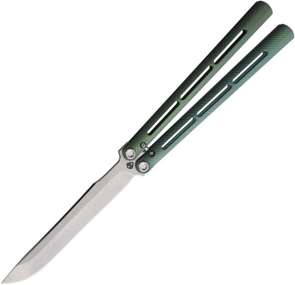 Medford Viceroy Butterfly Green S45VN Folding Knife USA