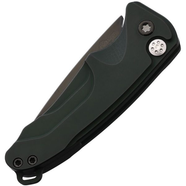 Medford Auto Smooth Criminal Button OD Green