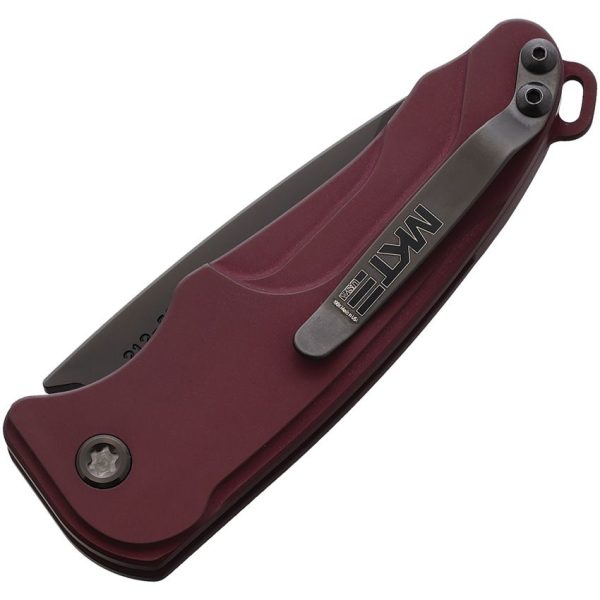 Medford Auto Smooth Criminal Button Red