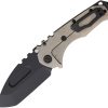 Medford Praetorian T Framelock Folding Knife S45VN Tanto Left Hand