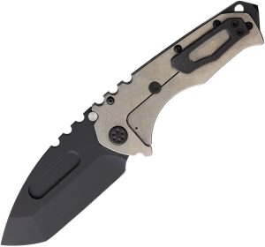 Medford Praetorian T Framelock Folding Knife S45VN Tanto Left Hand