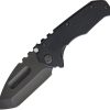 MDS30DPT0808.jpg Medford Praetorian Scout Linerlock Folding Knife D2 Tanto Black