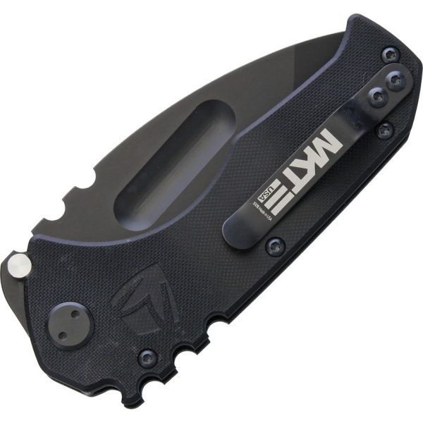 MDS30DPT0808_add_01.jpg Medford Praetorian Scout Linerlock Folding Knife D2 Tanto Black