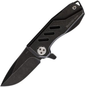 MECEK33SBLK.jpg Titanium Mini Linerlock Black