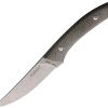 Mercury Trek Fixed Blade Green Canvas Micarta