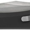 Mercury Amon Button Lock Black Aluminum Folding Knife Elmax