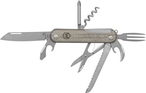 Mercury Duka 10-in-1 Multi Tool Green Micarta Folding Knife