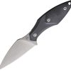 Mercury Hawky Fixed Blade Black G10 M390 Stainless Knife