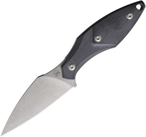 Mercury Hawky Fixed Blade Black G10 M390 Stainless Knife