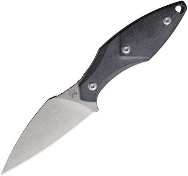 Mercury Hawky Fixed Blade Black G10 M390 Stainless Knife