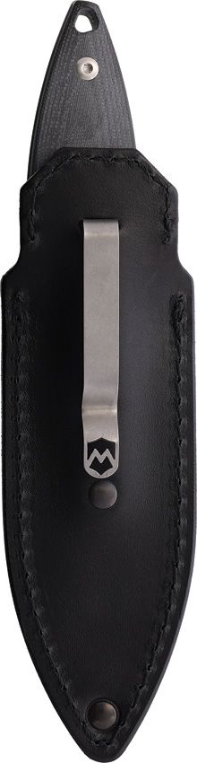 Mercury Hawky Fixed Blade Black G10 M390 Stainless Knife