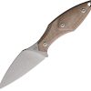 Mercury Hawky Fixed Blade M390 Stainless Natural Micarta
