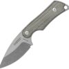 Mercury Kali Fixed Blade N690 Stainless Green Micarta Knife