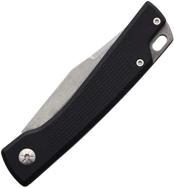 Mercury LUC Slip Joint Black Aluminum Elmax