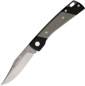 Mercury LUC Slip Joint Folding Knife Elmax Green Micarta