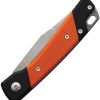 Mercury LUC Slip Joint Orange G10 Inlay