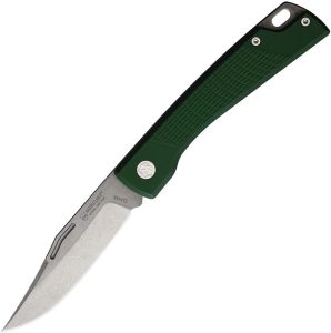 Mercury LUC Slip Joint Green Anodized Aluminum