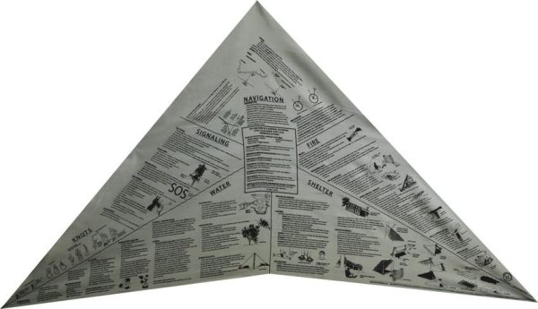 Survival Metrics Head for Survival Bandana - Gray Polyester