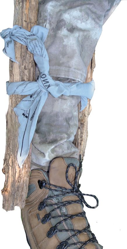 Survival Metrics Head for Survival Bandana - Gray Polyester