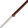 MG10046.jpg Mavik Gear Sera Linerlock 3.5" Tanto Fixed Blade Knife Brown Wood