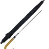 Umbrella with Sword Handle 15" Dagger Blade Black Nylon