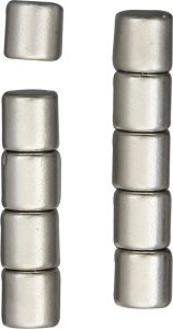 Miscellaneous Magnets - 0.25 Inch Square 10 Pack