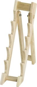 Miscellaneous Countertop Display Stand - 5-Knife Wood