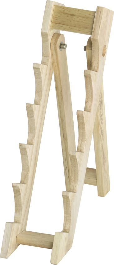 Miscellaneous Countertop Display Stand - 5-Knife Wood