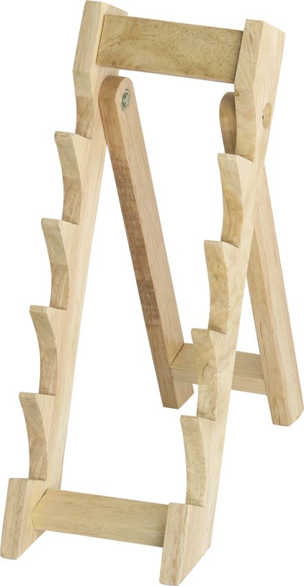 Miscellaneous Countertop Display Stand - 5-Knife Wood