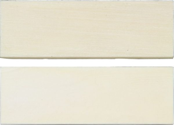 Miscellaneous White Smooth Bone Knife Scales - Pair