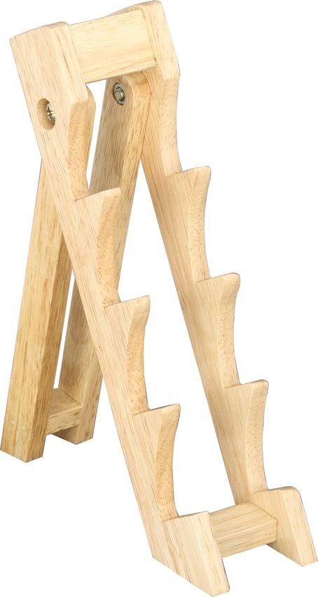 Miscellaneous Wood Knife Display Stand - Four Slot