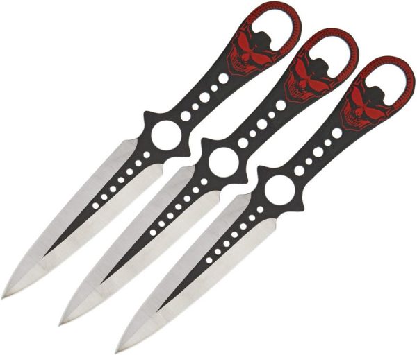 Miscellaneous Skull Thrower Set - Three Knife