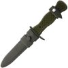 Bundeswehr Military Fixed Blade - OD Green Composition Handle