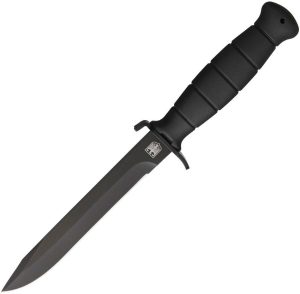 Military Fixed Blade - Black Nylon Handle Stainless Steel