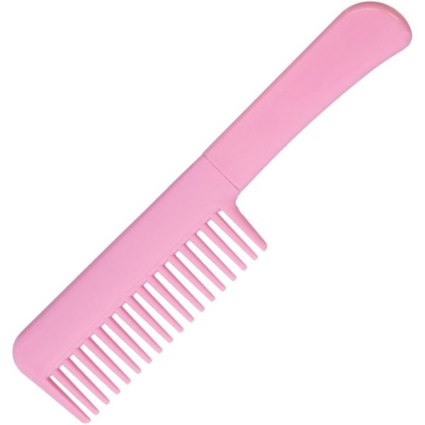Miscellaneous Comb Knife Pink - Hidden Blade Design