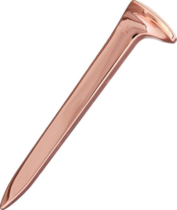 MI233.jpg Railroad Spike Rose - Titanium Coated Stainless Steel