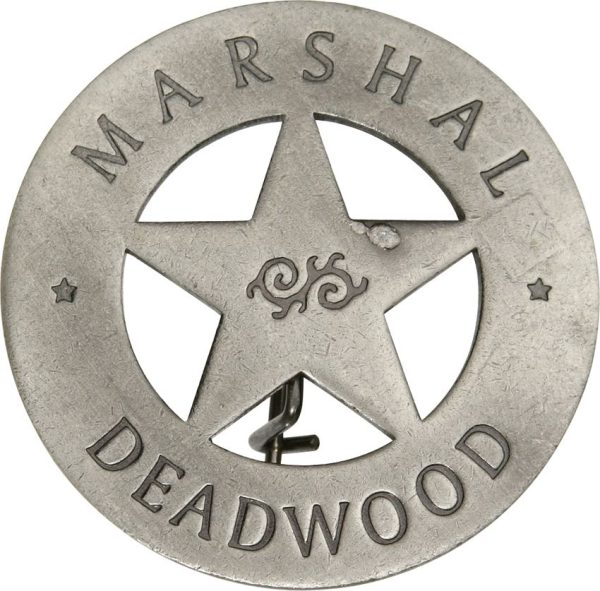 MI3007.jpg Badges Of The Old West Marshal Deadwood Badge
