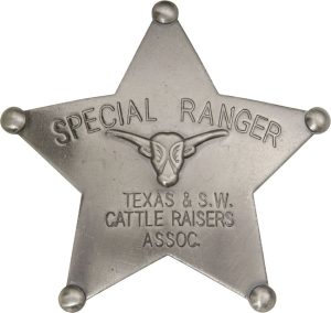 MI3025.jpg Badges Of The Old West Special Ranger Badge - Silver-Plate Brass