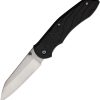 Miscellaneous Linerlock Folding Knife 3.5" Satin Stainless Black