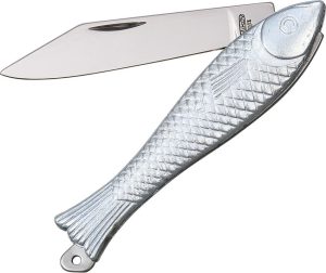 Mikov Fish Knife - 2 inches Stainless Sculpted