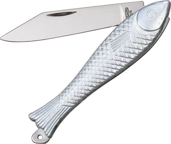 Mikov Fish Knife - 2 inches Stainless Sculpted