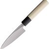 Mikihisa All Purpose Fixed Blade Knife 4.25" White Steel Japan