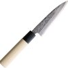 Mikihisa All Purpose Knife 120mm White Steel Fixed Blade